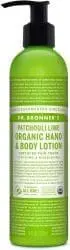 Dr Bronner Bio Hand & Body Lotion Patchouli Limoen 240ml