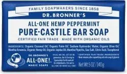 Dr Bronner zeep pepermunt