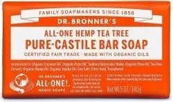 Dr Bronner zeep tea tree
