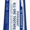 Dr Bronners tandpasta fluoridevrij toothpaste peppermint