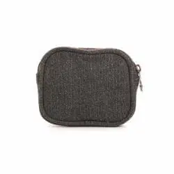 Grey Mini Hemp Wallet