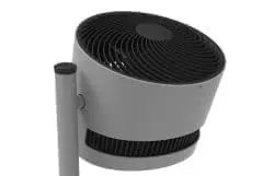 Grijze ventilator F225 verstelbaar BONECO Air Shower Fan Detail head up