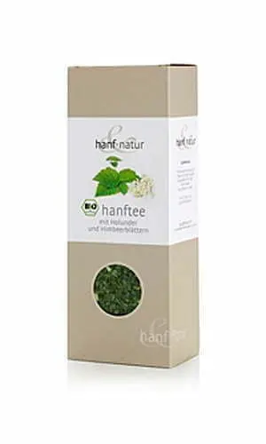 Hanf Tee Mischung mit Holunder
