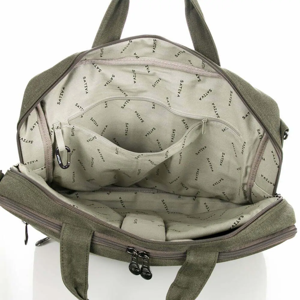 Hemp Laptop Bag Sativa Bags S Khaki