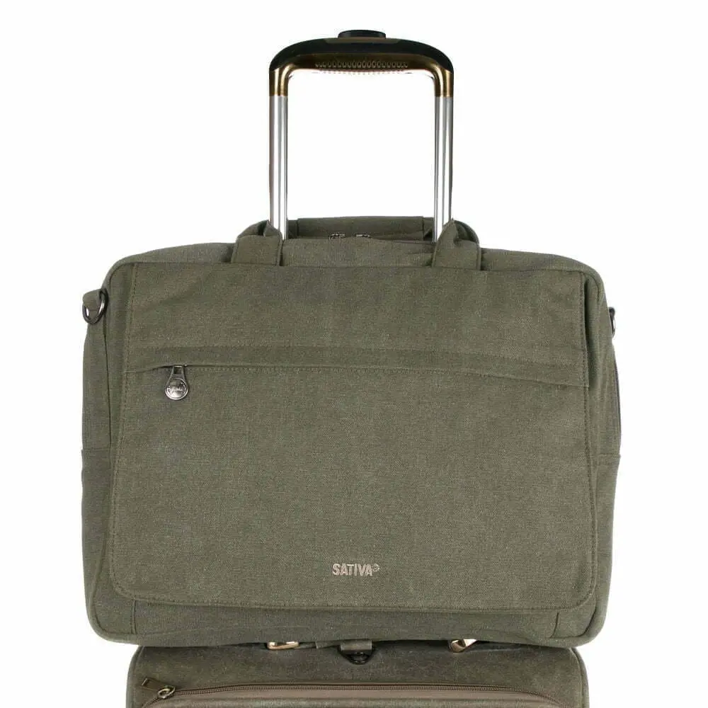 Hemp Laptop Bag Sativa Bags S Khaki