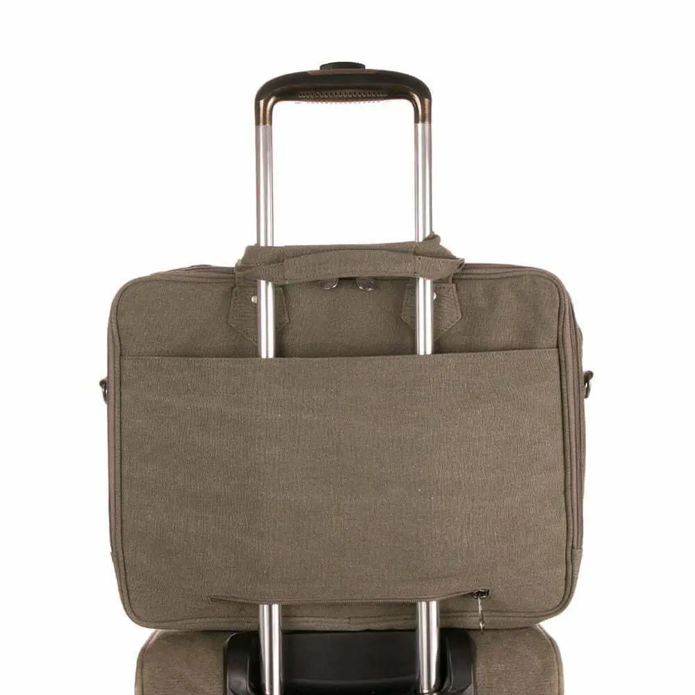 Hemp Laptop Bag Sativa Bags S Khaki