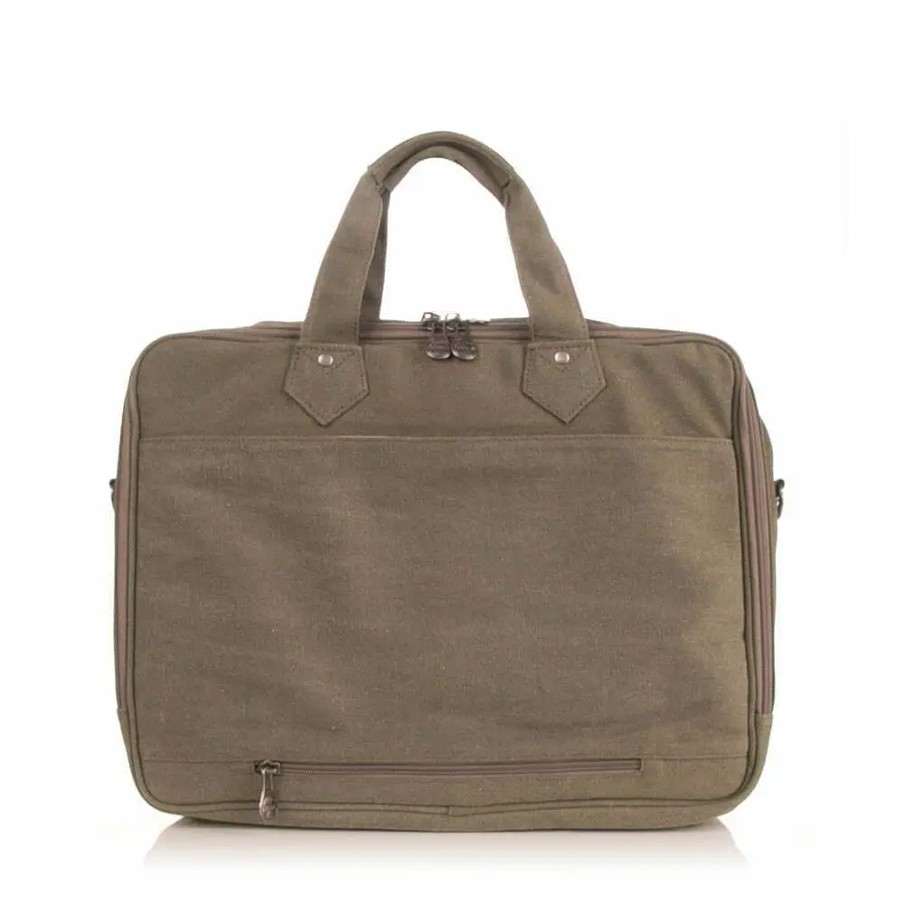 Hemp Laptop Bag Sativa Bags S Khaki