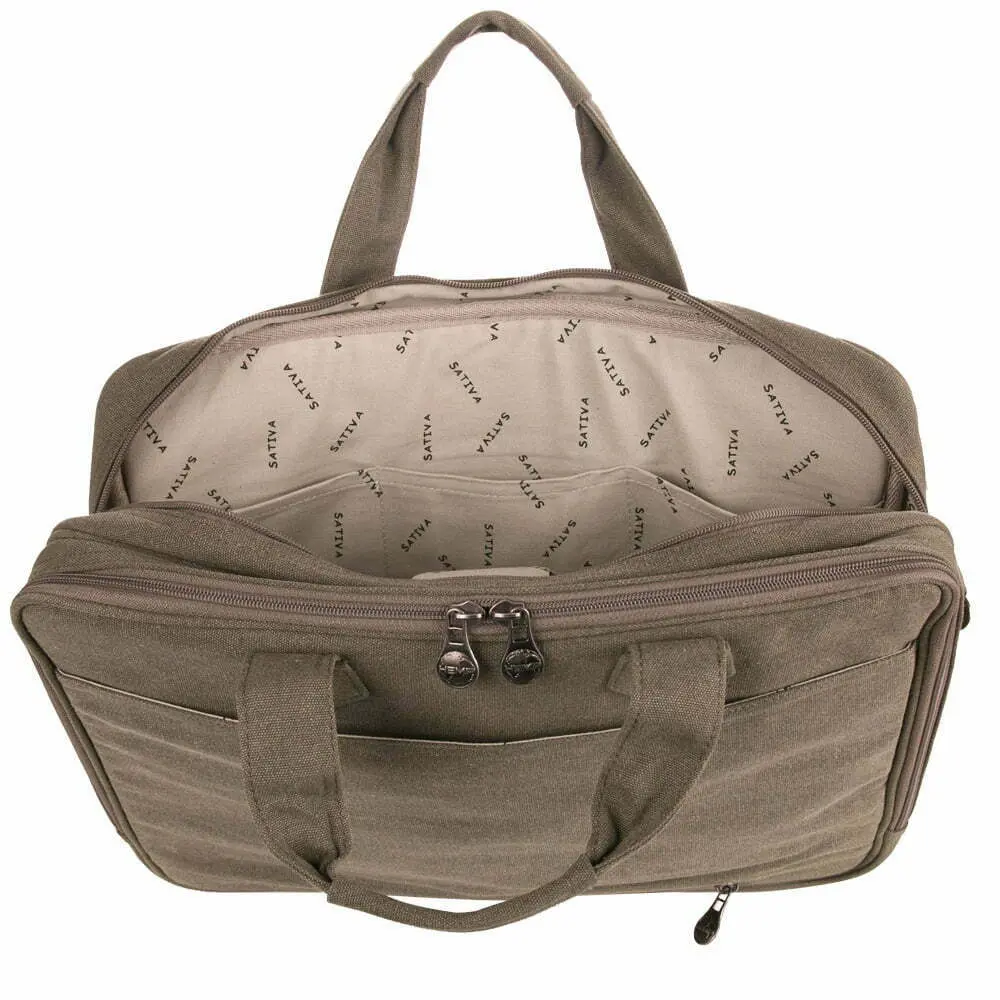 Hemp Laptop Bag Sativa Bags S Khaki