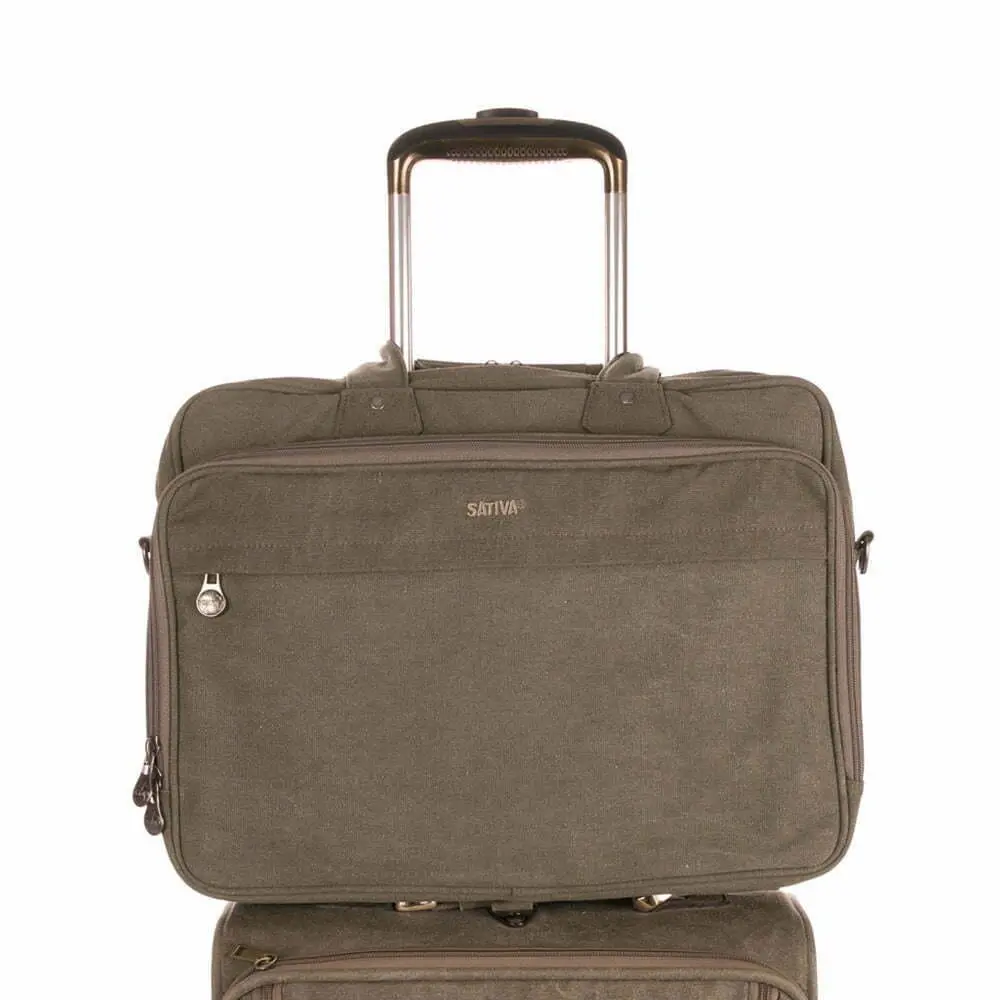 Hemp Laptop Bag Sativa Bags S Khaki
