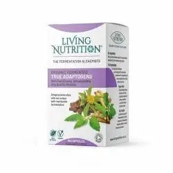Living Nutrition True Adaptogens Capsules Organic Fermented