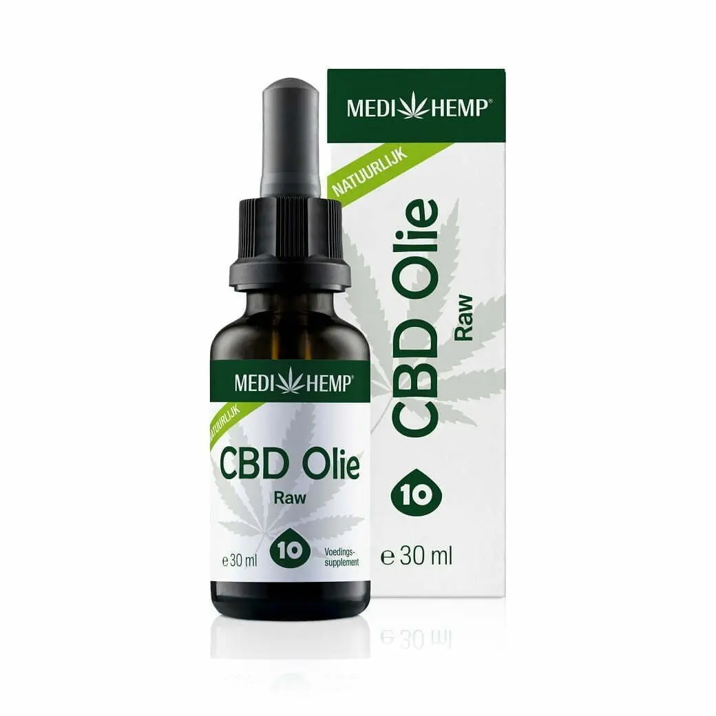 MediHemp CBD Olie Raw 10% CBD 30 ml - Afbeelding 2