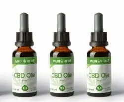 Medihemp CBD olie puur aanbieding procent x ml