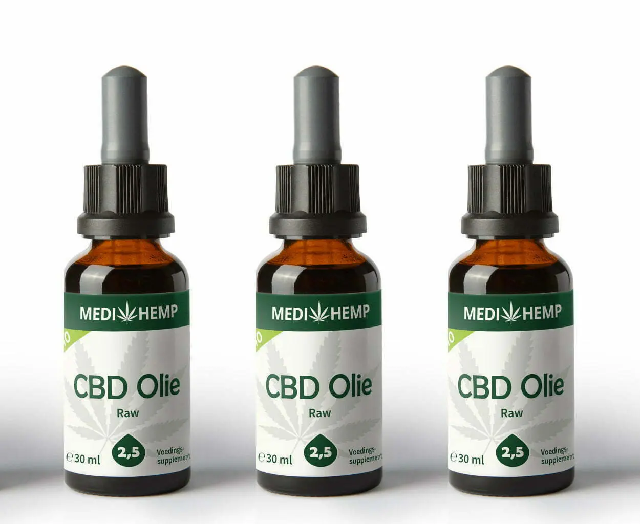 Medihemp CBD olie raw aanbieding procent CBD x ml