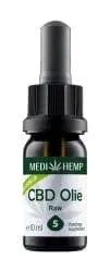MediHemp CBD Olie Raw 5% CBD 10ml