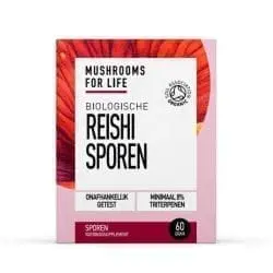 Pilze für das Leben Reishi Sporen Pulver Bio 60 Gramm