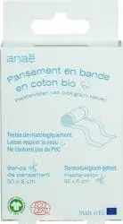 Pleisters op rol biologisch katoen Anae