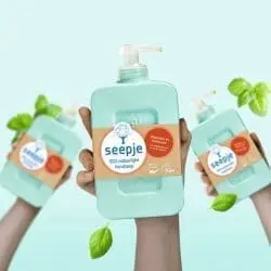 Seepje Handzeep Eikenmos Basilicum natuurlijk hypoallergeen gevoelige huid ph neutraal