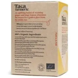 Taka Turmeric Ginger Lemon tea organic