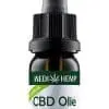 Wedihemp cbd olie raw 2 5 procent 10ml