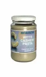Witte Cashew Pasta Horizon cashewnotenpasta ongebrand ongeroosterd zonder zout g