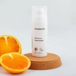 balancing face cream Hemptouch natuurlijke gezichtscrème