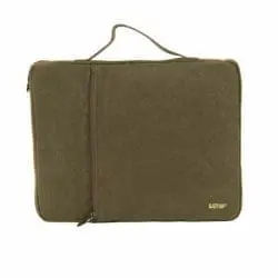 Sativa Bags Hennep Laptop Sleeve Khaki S10129