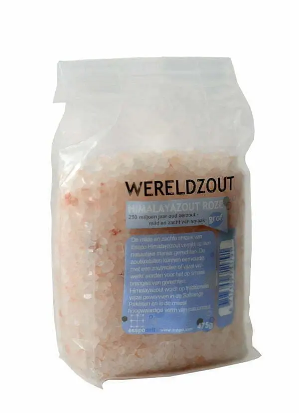 Esspo Himalayazout Roze Grof Wereldzout 475g