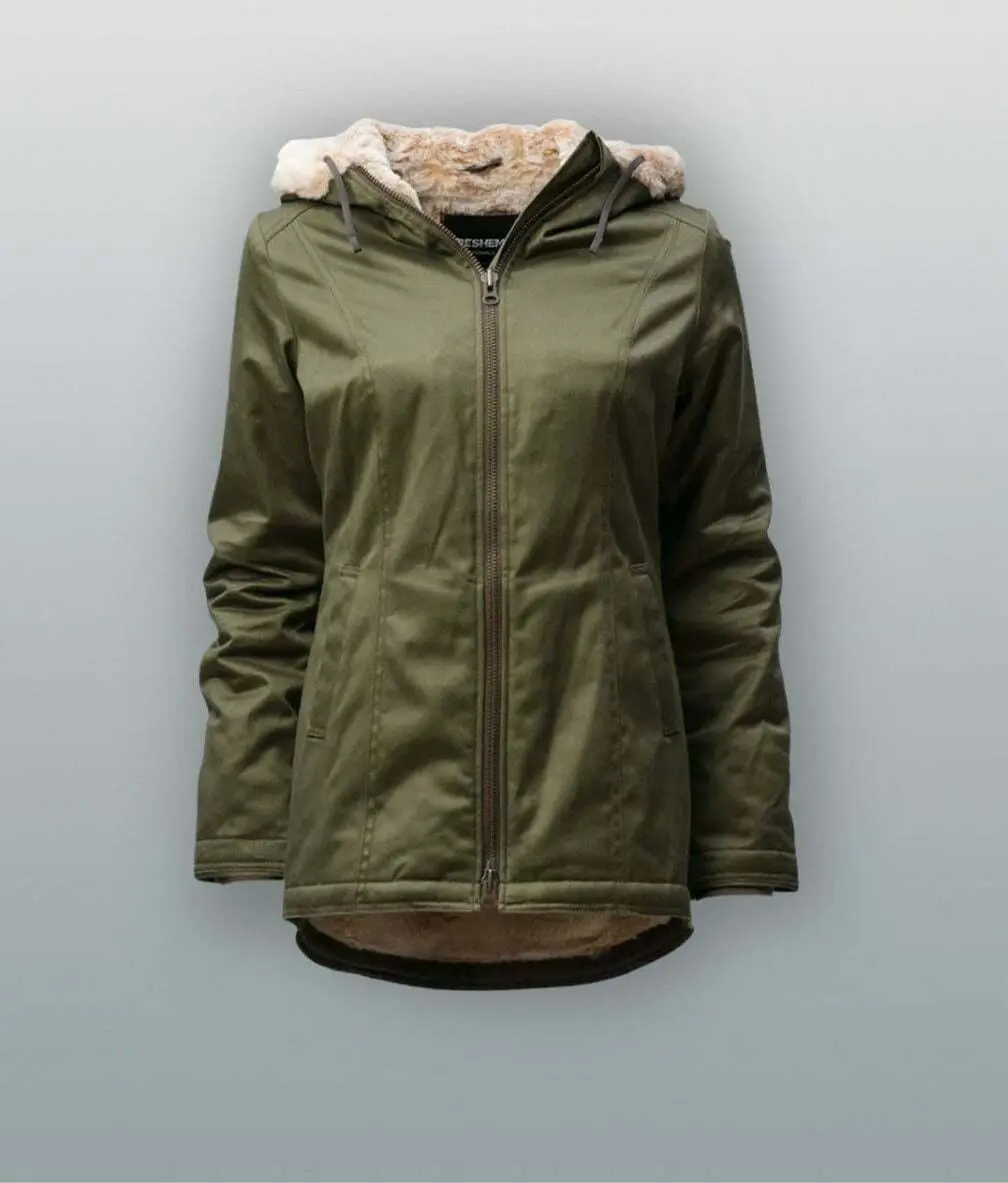 Freshemp Hemp Jacket Women's Hennep Winterjas - Afbeelding 3