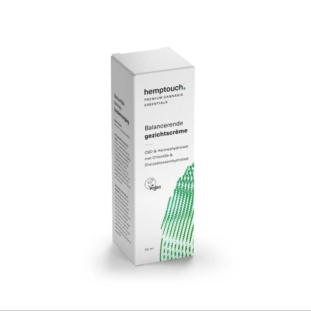 Hemptouch Gezichtscrème Balancing 40mg CBD 50ml - Afbeelding 6