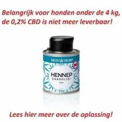 MediHemp Hennepzaadolie CBD Plus 0,2% CBD 100ml