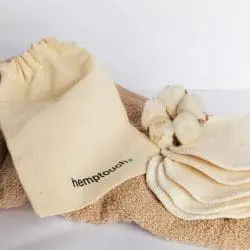 herwasbare wattenschijfjes met waszakje