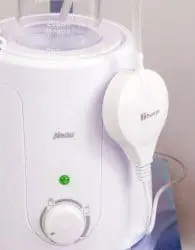 luchtpompje met slang cannolator