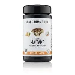 Maitake Gember Latte