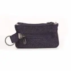 mini coinwallet purple Hemp Sativa