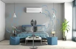 vloermodel ventilator 29cm diameter 119cm hoogte