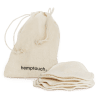 wasbare wattenschijfjes Hemptouch Eco Pads reusable cotton pads