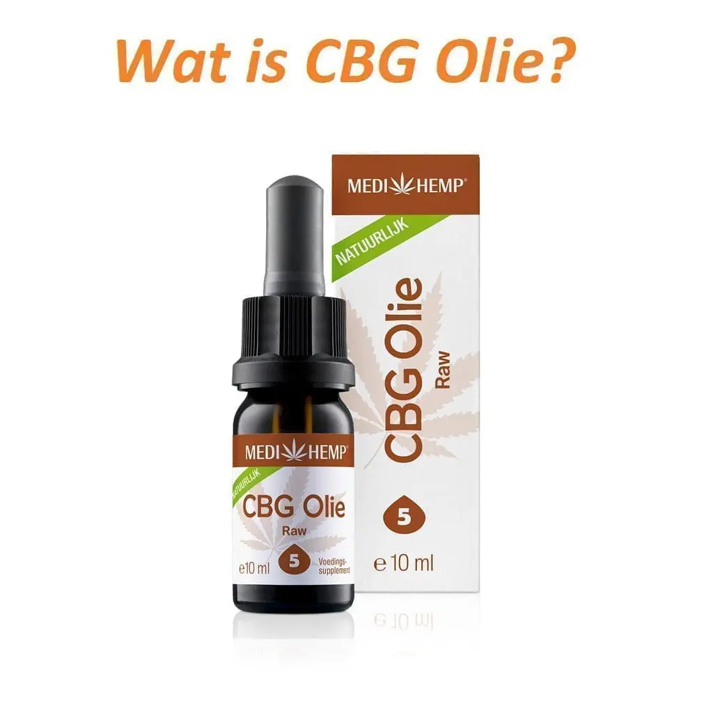 CBG olie, wat is het verschil met CBD olie?