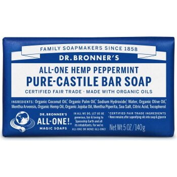 Dr Bronner soap peppermint