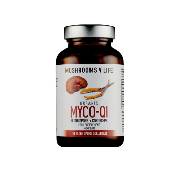Myco-Qi Capsules Mushrooms4Life Biologische Reishi Sporen en Cordyceps