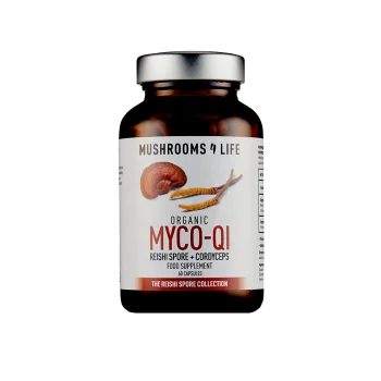 Myco-Qi Capsules Mushrooms4Life Biologische Reishi Sporen en Cordyceps