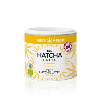 Hatcha Latte Orgánica Cúrcuma Medihemp g
