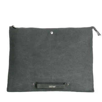 Sativa Bags Hemp Laptop Sleeve Gray S