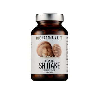 Cápsulas de shiitake orgánico de Mushrooms4Life