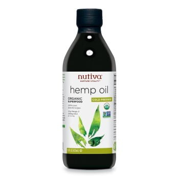 óleo de semente de cânhamo orgânico canada nutiva ml
