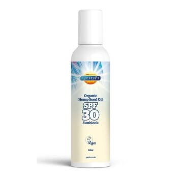Faktor 30 Sonnenschutz mit Hanföl