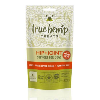 True Hemp Heup en Gewricht Honden Snacks Treats Hip + Joint 50g