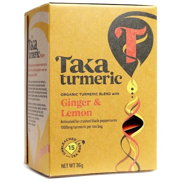 Taka Turmeric Ginger Lemon tea