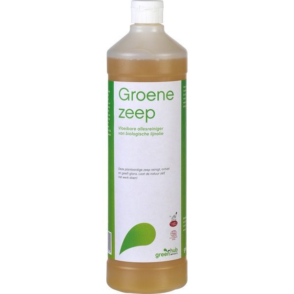 Bio Groene Zeep Vloeibaar 1 liter van Greenhub