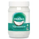 Biologische Kokosolie Extra-Virgin van Nutiva