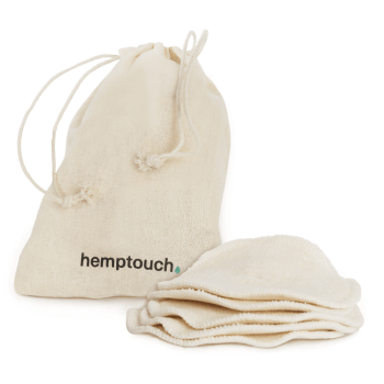 almofadas de algodão laváveis ​​Hemptouch Eco Pads almofadas de algodão reutilizáveis